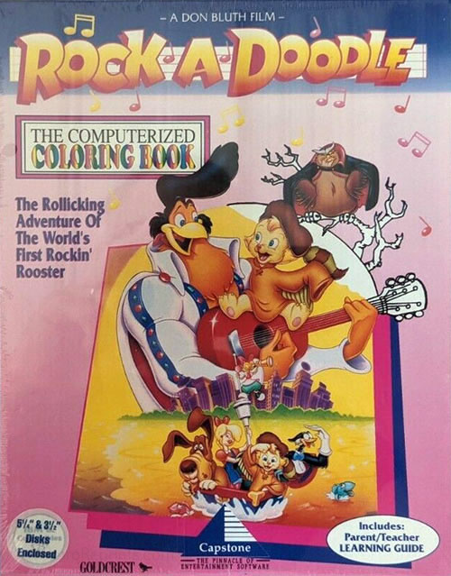 Rock-A-Doodle Computerized Coloring Book