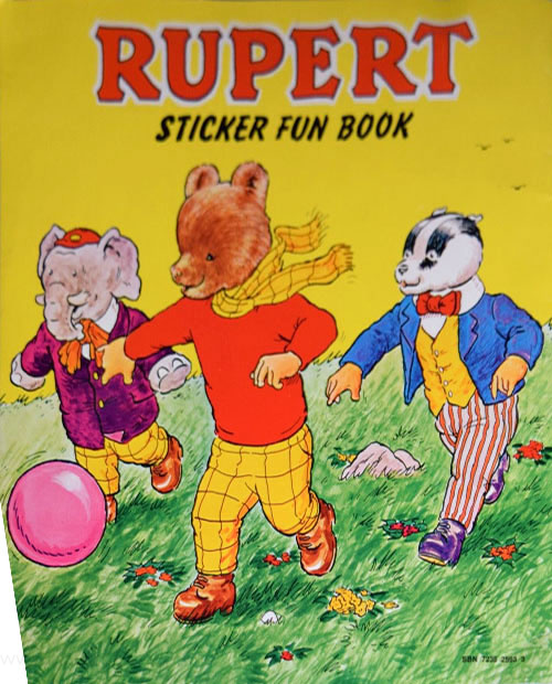 Rupert Sticker Fun