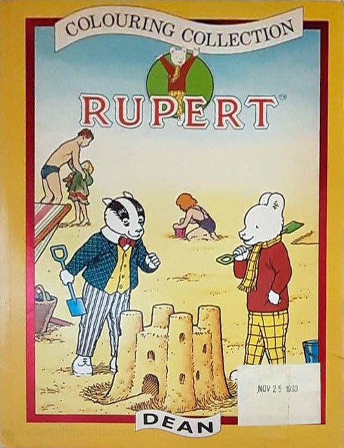 Rupert Coloring Book