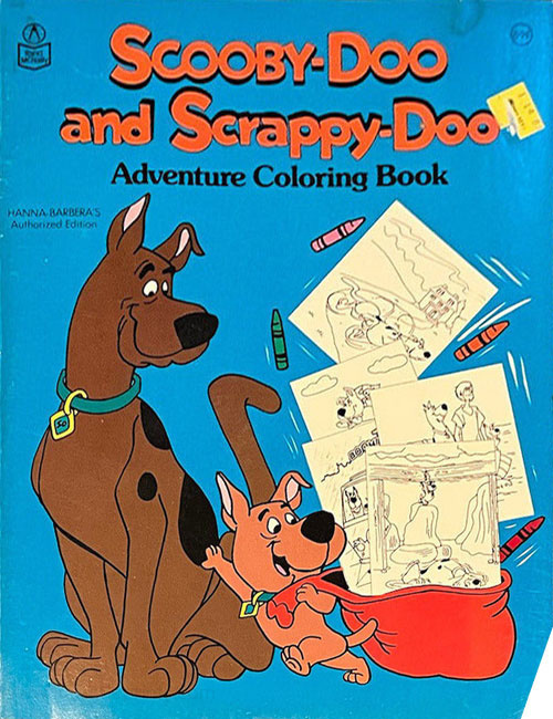 Scooby-Doo & Scrappy-Doo Adventure Coloring Book