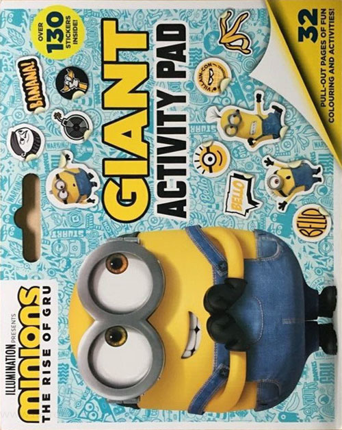 Minions: The Rise of Gru Activity Pad