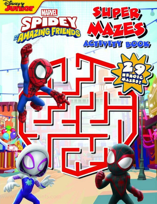 Spidey and His Amazing Friends Super Mazes
