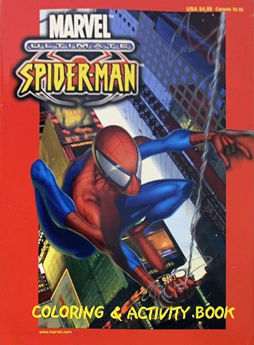 Spider-Man Coloring and Activity Book