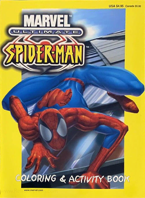 Spider-Man Coloring and Activity Book