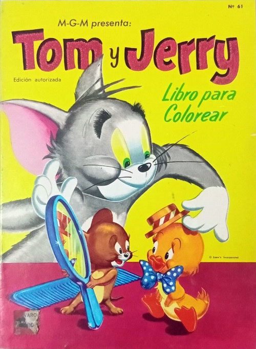 Tom & Jerry Coloring Book