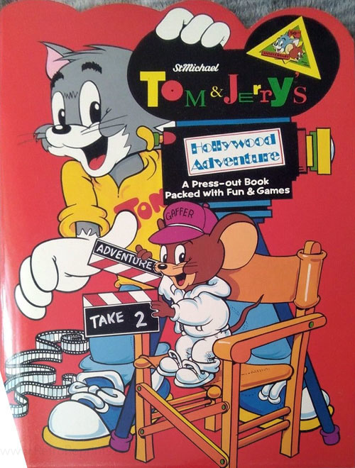 Tom & Jerry Cat & Mouse Games  Coloring Books at Retro Reprints