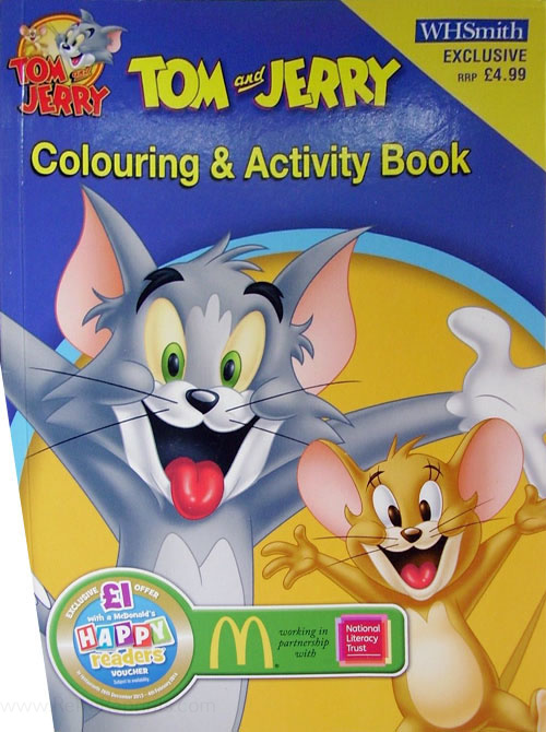 Tom & Jerry Coloring and Activity Book