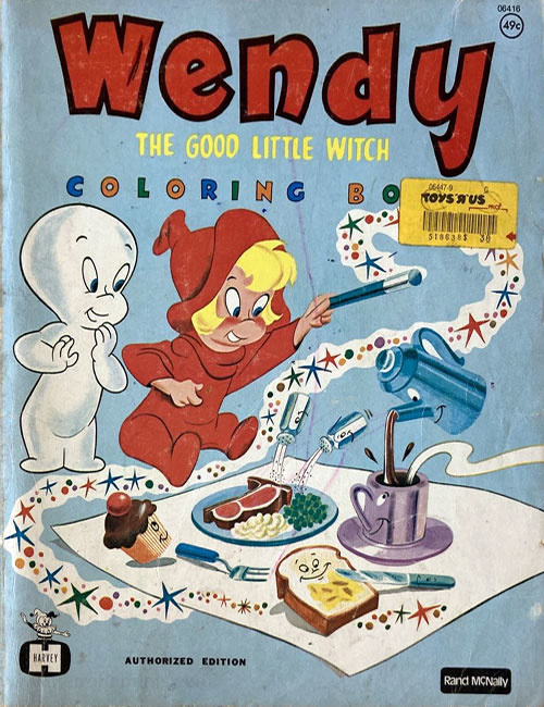 Casper & Friends Wendy Coloring Book