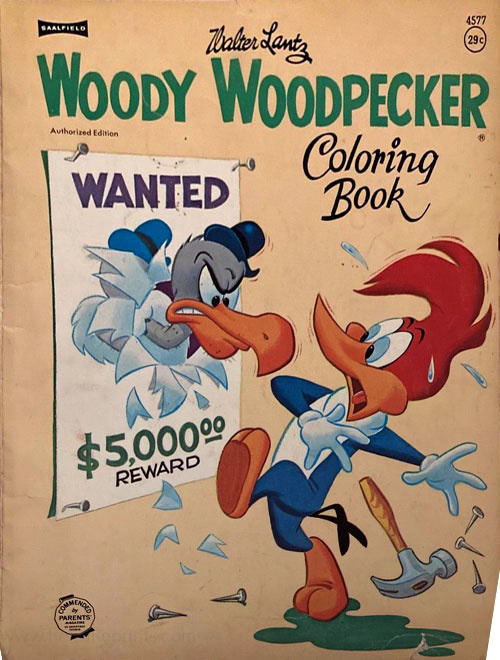 Woody Woodpecker Coloring Book