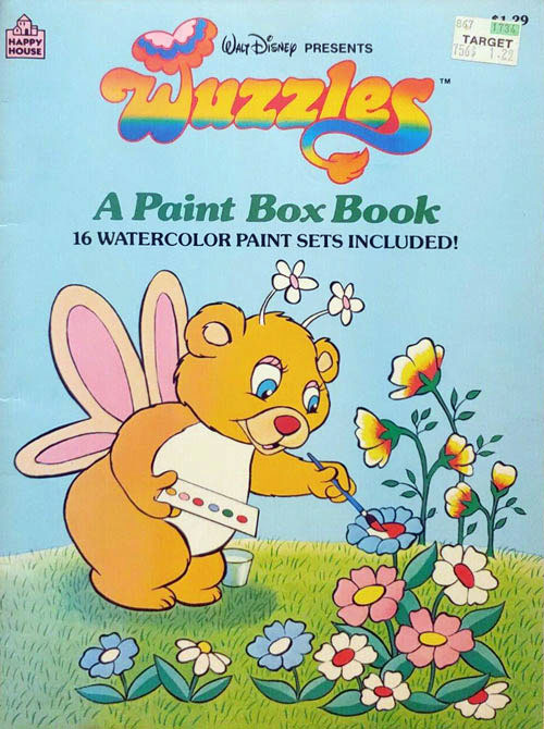 Wuzzles Paint Box Book