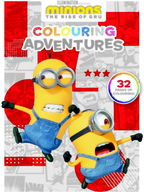 Minions: The Rise of Gru Colouring Adventures