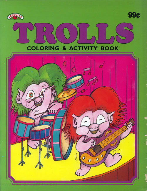 Trolls Coloring and Activity Book