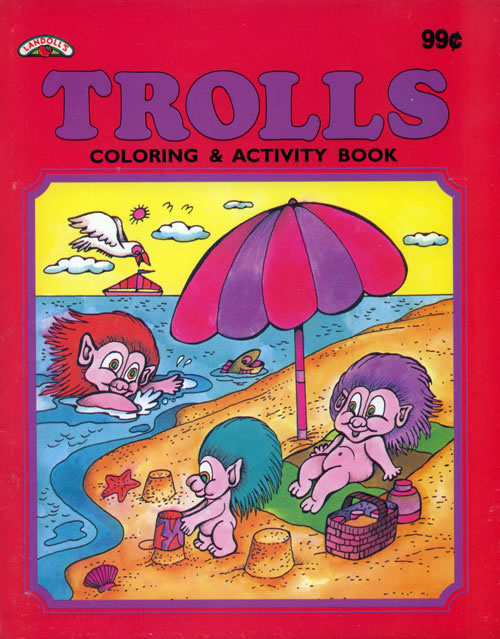 Trolls Coloring and Activity Book