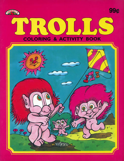 Trolls Coloring and Activity Book