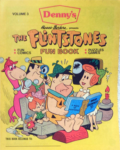 Flintstones, The Dennys Fun Book