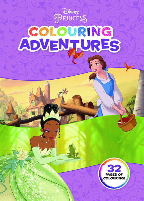 Princesses, Disney Colouring Adventures