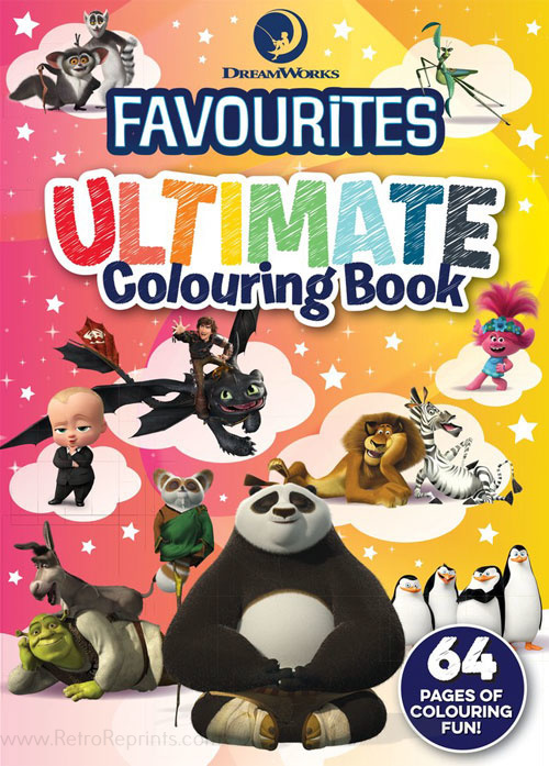 Dreamworks Collections Coloring Book