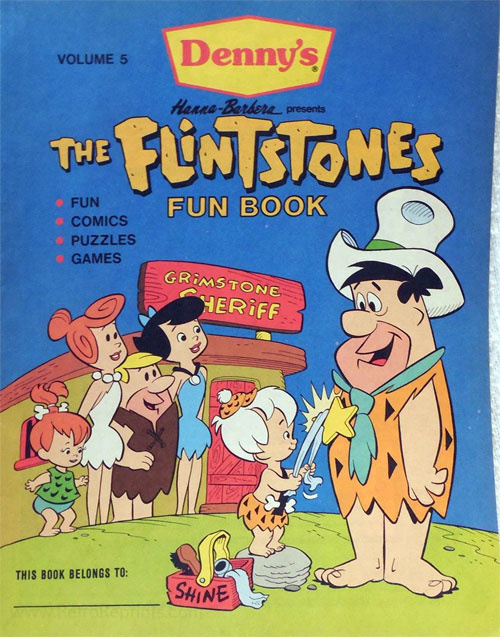 Flintstones, The Dennys Fun Book