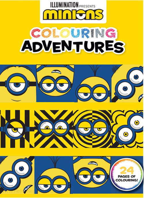 Minions Colouring Adventures