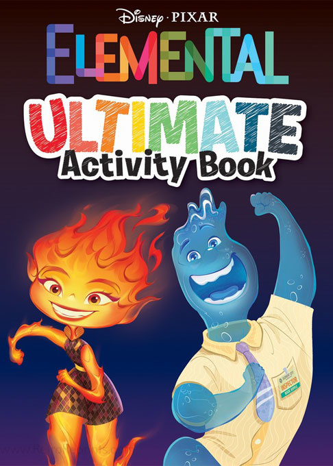 Elemental Colouring Book