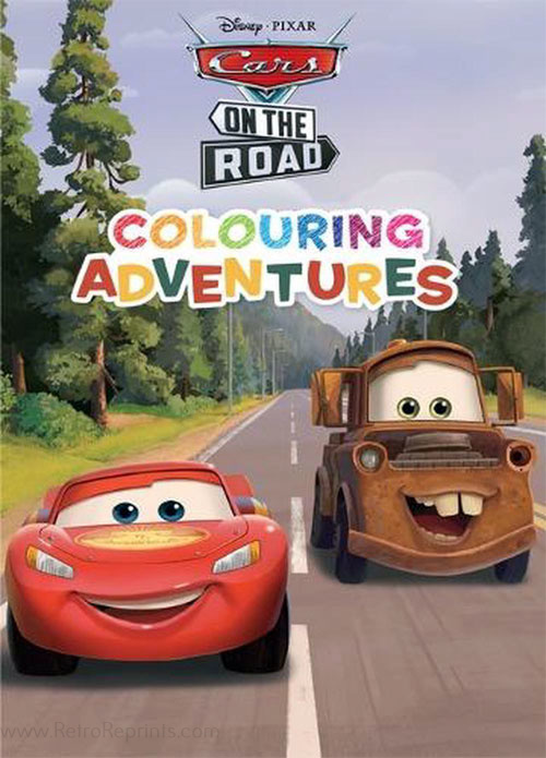 Cars on the Road Colouring Adventures