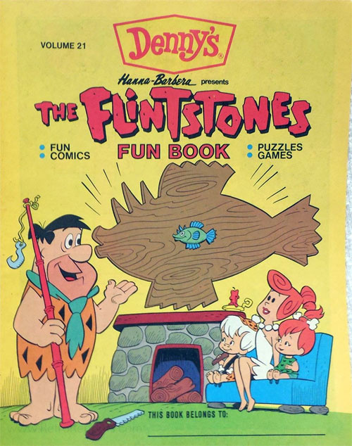 Flintstones, The Dennys Fun Book