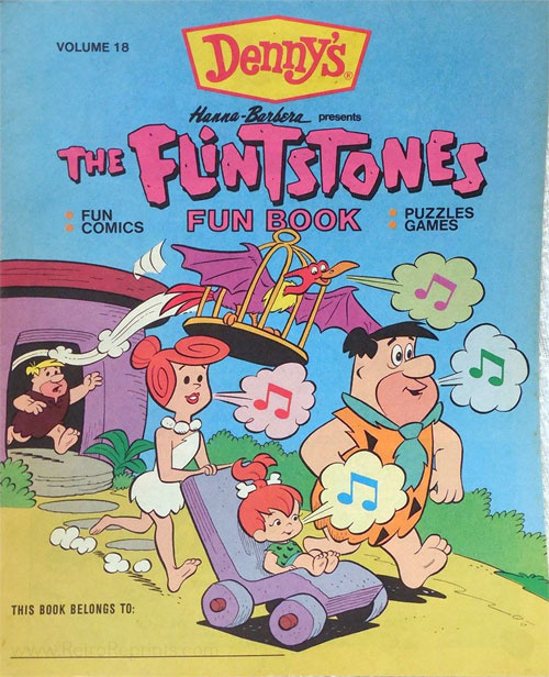 Flintstones, The Dennys Fun Book