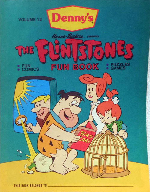 Flintstones, The Dennys Fun Book