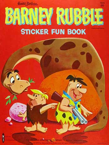 Flintstones, The Barney Rubble Sticker Book 