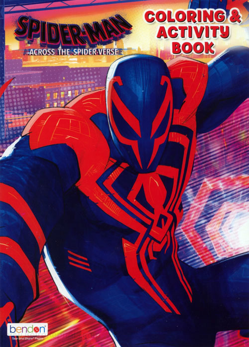 Spider-Man: Across the Spider-Verse Coloring and Activity Book