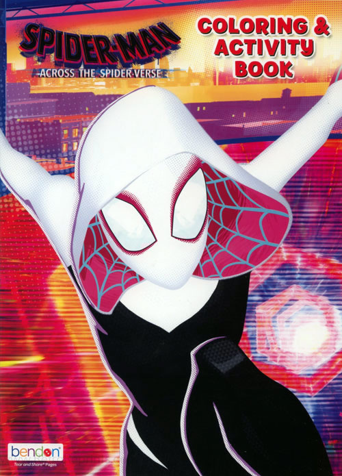 Spider-Man: Across the Spider-Verse Coloring and Activity Book