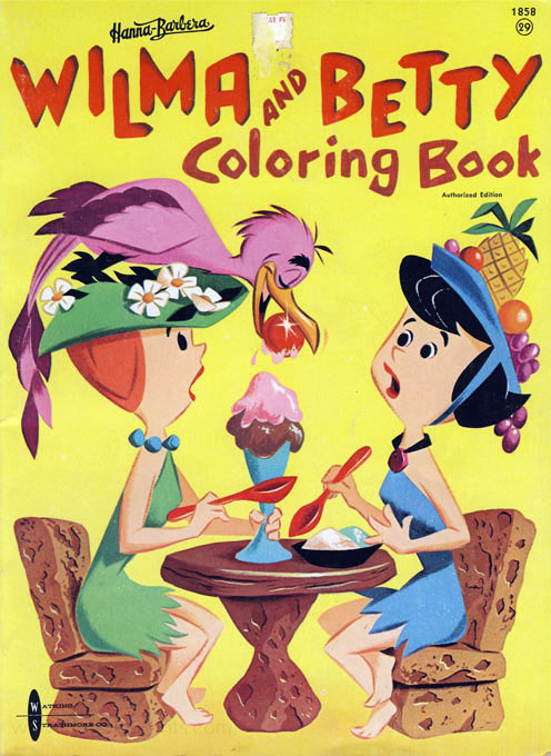 Flintstones, The Wilma & Betty Coloring Book