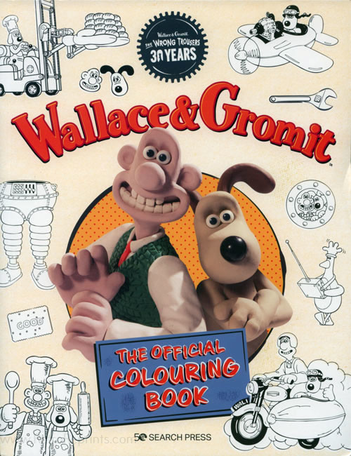 Wallace & Gromit Colouring Book