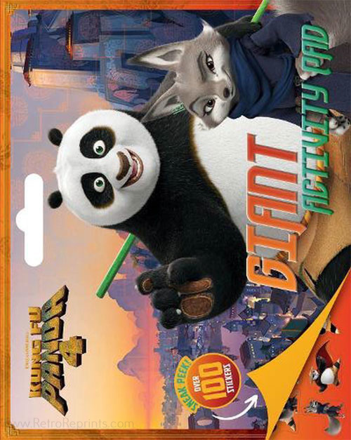 Kung Fu Panda 4 Activity Pad