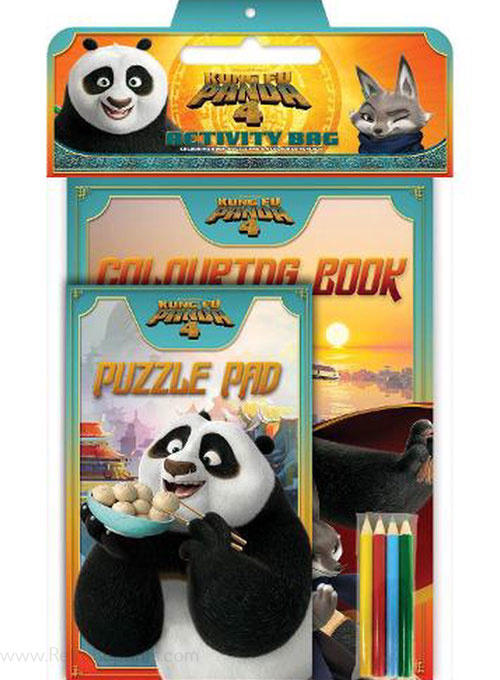 Kung Fu Panda 4 Activity Set