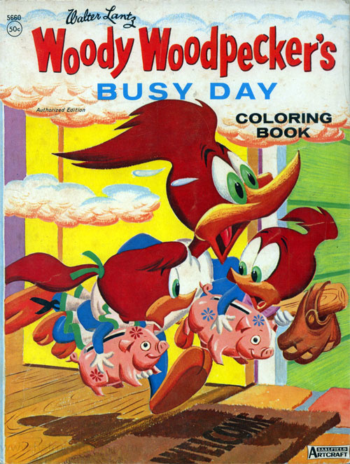 Woody Woodpecker Busy Day