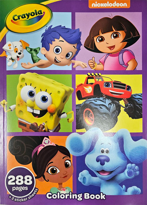 Nickelodeon Coloring Book