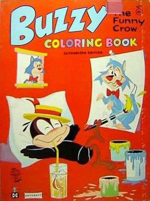 Buzzy the Crow Coloring Book