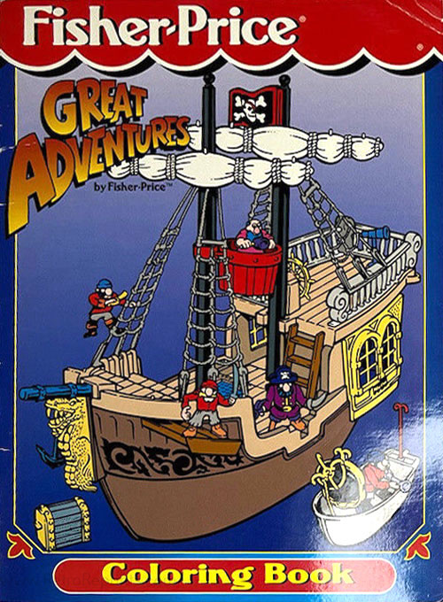 Little People Great Adventures Coloring Book