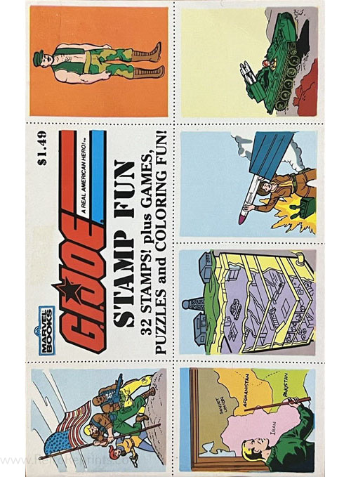 GI Joe Stamp Book