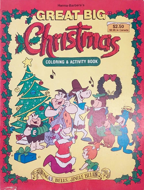 Hanna Barbera Christmas Coloring and Activity Book