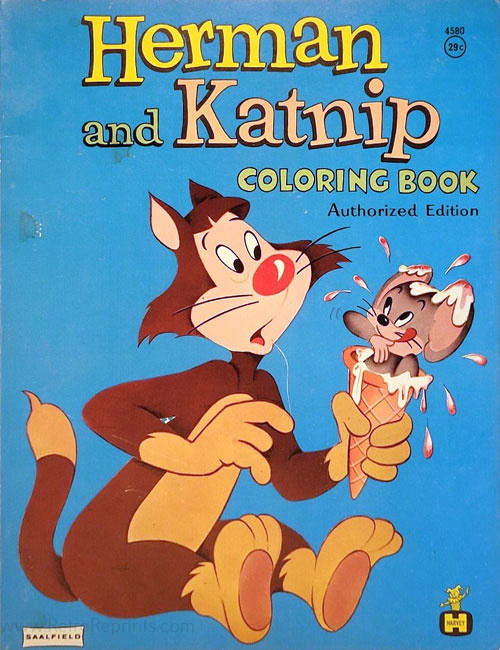 Herman and Katnip Coloring Book