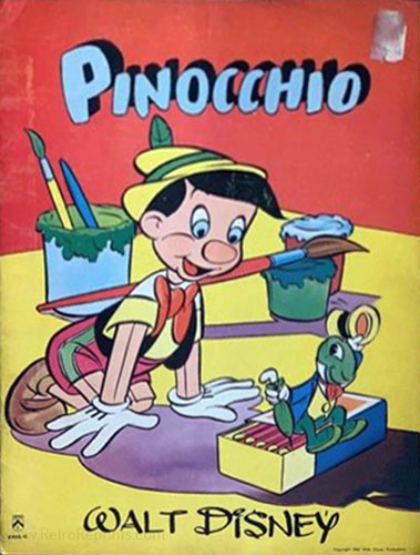 Pinocchio, Disney's Coloring Book