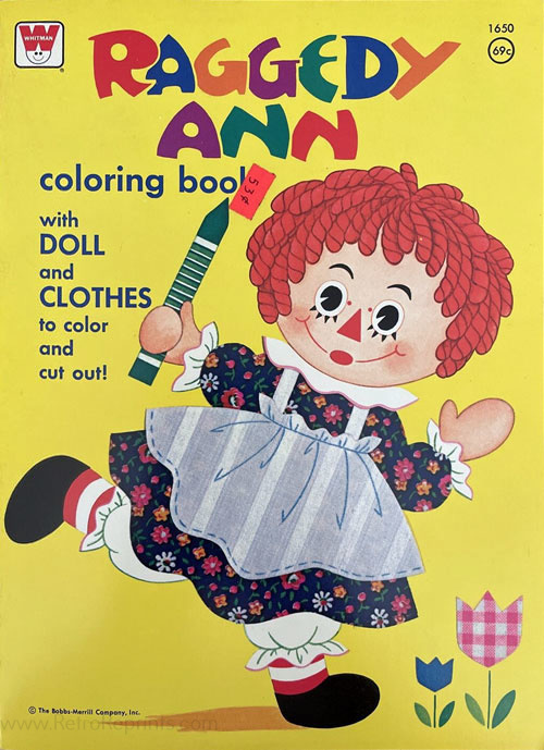 Raggedy Ann & Andy Coloring Book