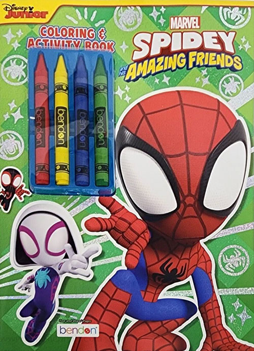Spidey and His Amazing Friends Coloring and Activity Book