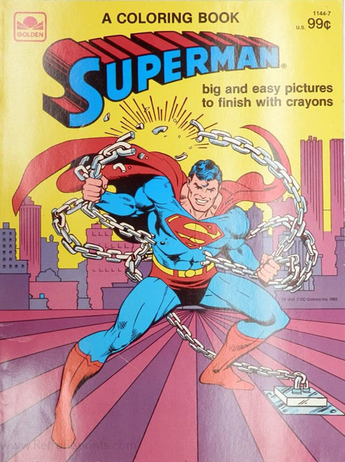 Superman Coloring Book