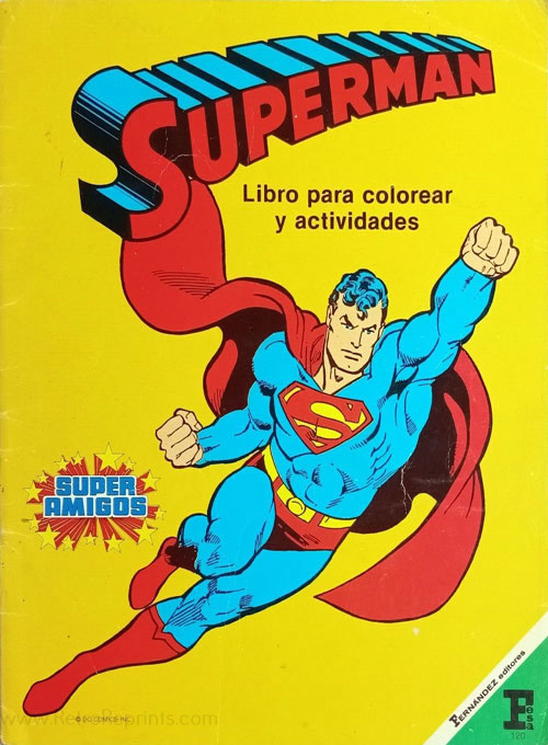 Superman Coloring Book