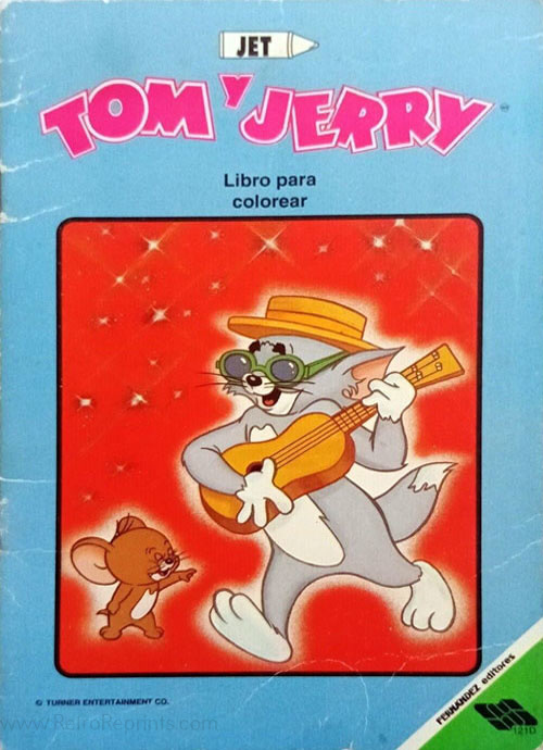 Tom & Jerry Coloring Book