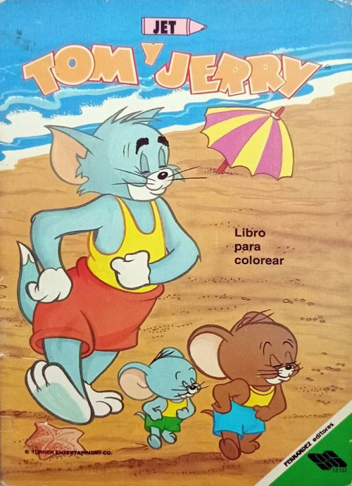 Tom & Jerry Coloring Book