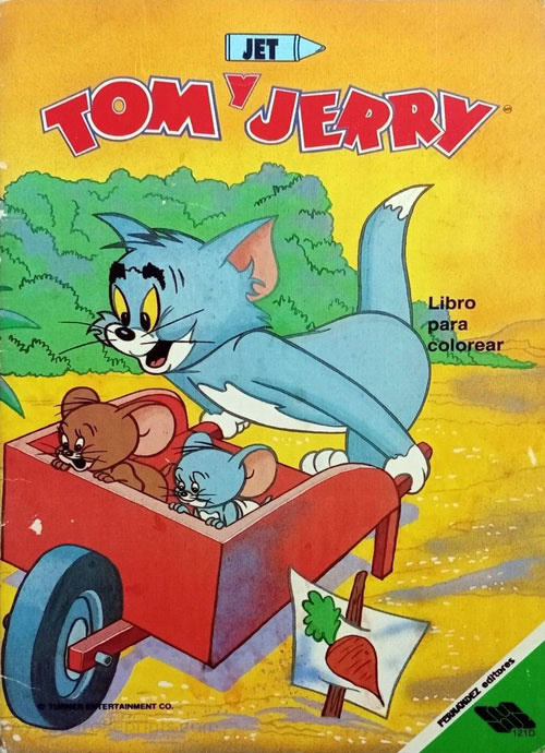 Tom & Jerry Coloring Book